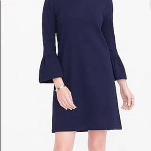 J. Crew navy shift dress